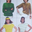 Simplicity 8088 sewing pattern misses pullover tops for knits size 10 to 12 UNCUT Simplicity 8088 sewing pattern misses pullover tops for knits size 10 to 12 UNCUT