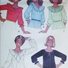 McCall 5913 sewing pattern misses blouses pullover ruffles size 10 UNCUT