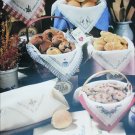 Leisure Arts Leaflet 389 Bread Cloths counted cross stitch patterns 9 designs