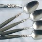 Oneida Silverplate flatware South Seas 1955 pattern 5 teaspoons
