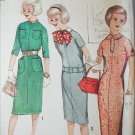 Simplicity 2610 vintage 1958 sewing pattern kimono sleeve dress size 8 B28