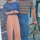 Butterick 5238 sewing pattern tie on draw string pants misses size 25 UNCUT