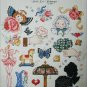 Cross stitch pattern leaflet Very Victorian Mini series 10 Leisure Arts 494