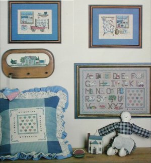 Cross stitch pattern leaflet Simple Country Classics samplers