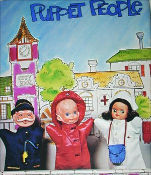 Puppet People 19 designs and patterns booklet craft doll making