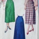 Simplicity 2624 vintage 1948 sewing pattern skirt size waist 28 missing waistband Simplicity 2624 vintage 1948 sewing pattern skirt size waist 28 missing waistband