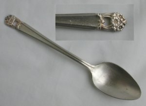 Rogers IS silver plate teaspoon Eternally Yours pattern