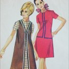 Simplicity 8910 vest coat dress misses size 14 B36 sewing 1970 pattern