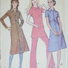 McCall 2941 misses dress tunic pants size 14 B36 vintage 1971 sewing pattern