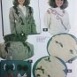 Craft booklet adding Leather or Suede to garments patterns craft instructions
