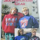 Leisure Arts craft leaflet Southwestern Gear fabric applique patterns