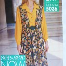 Butterick 5036 UNCUT sewing pattern misses shirt ves skirt sizes 18 20 22 Butterick 5036 UNCUT sewing pattern misses shirt ves skirt sizes 18 20 22