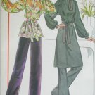 Simplicity 7714 misses pullover dress or tunic size 10 12 vintage 1976 sewing pattern