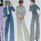 McCall 4148 misses jacket and pants size 12 B34 vintage retro 1974 sewing pattern McCall 4148 misses jacket and pants size 12 B34 vintage retro 1974 sewing pattern