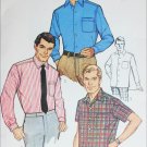 Simplicity 7745 mans shirt size neck 16 chest 42 sewing pattern