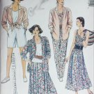 McCall 4811 misses skirt shirt top pants shorts sizes 22 24 sewing pattern