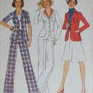 Simplicity 6876 misses size 18 20 pants skirt jacket vintage 1975 pattern