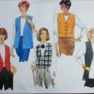Butterick 4307 misses vest set size L XL sewing pattern Butterick 4307 misses vest set size L XL sewing pattern