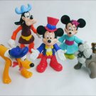 5 Disney figurines Epcot Center McDonald Happy Meals Mickey Minnie Pluto Goofy 5 Disney figurines Epcot Center McDonald Happy Meals Mickey Minnie Pluto Goofy