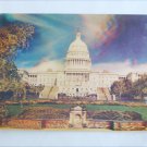3D postcard vintage Capital Building Washington DC circa 1970 overlarge thick 3D postcard vintage Capital Building Washington DC circa 1970 overlarge thick
