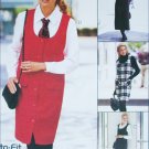 McCall 8456 misses jumper and shirt sizes 12 14 16 UNCUT sewing pattern 1996
