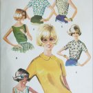 McCall 6749 womans blouse size 16 B36 vintage 1963 sewing pattern