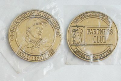 PGA Tour Partners Club Collector Medallion Tom Lehman coin