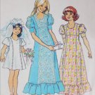 Simplicity 6823 girls long dress size 8 B27 sewing pattern vintage 1975 Simplicity 6823 girls long dress size 8 B27 sewing pattern vintage 1975