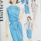 Butterick 2660 misses dress jacket scarf size 16 B36 vintage 1960s pattern