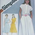 Simplicity 9894 misses pullover sleeveless dress size 14 B36 sewing pattern