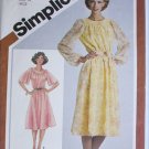 Simplicity 9866 misses dress size 14 B36 UNCUT vintage 1980 pattern