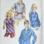 Simplicity 8711 misses or mens shirt size 16 bust 38 retro  sewing pattern
