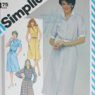 Simplicity 6375 shirtwaist dress misses sizes 12 14 16 UNCUT sewing pattern 1983