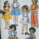 McCall 7559 girl toddlers dress skirt pants bloomers size 1 UNCUT pattern