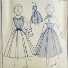 Simplicity 3760 misses blouse skirt bolero size 14 vintage 1951 sewing pattern