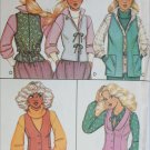 McCall 6159 misses vests 3 designs size 12 sewing pattern