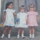 Simplicity 6352 toddler girls dress and panties sizes S 1/2 to 1 and M 2 and 3 sewing pattern Simplicity 6352 toddler girls dress and panties sizes S 1/2 to 1 and M 2 and 3 sewing pattern