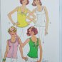 Simplicity 6976 misses stretch knit one yard sleeveless tops sizes 16 to 18 pattern
