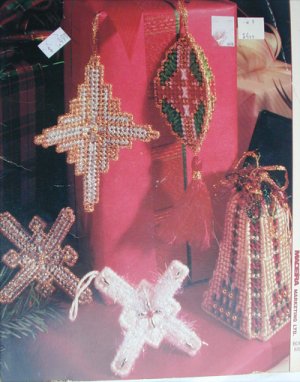 Plastic canvas snowflakes and icicles pattern booklet