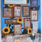 Cross stitch booklet Alma Lynne Country Button Samplers patterns