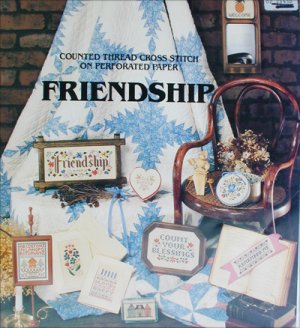 Cross stitch pattern booklet Friendship samplers 10 designs