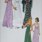 Simplicity 7807 gown size 12 vintage 1976 sewing pattern