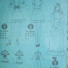 Simplicity 5317 misses dress size teen 11 to 12 retro 1972
