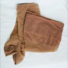 Vintage pair ladies stretch garter stockings size 8 1/2 to 9 beige Vintage pair ladies stretch garter stockings size 8 1/2 to 9 beige
