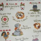 Leisure Arts 625 Just a Thought small sayings in cross stitch 21 designs