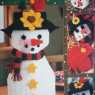 Leisure Arts booklet Frosty Fellow patterns for plastic canvas 9 designs Leisure Arts booklet Frosty Fellow patterns for plastic canvas 9 designs