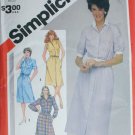 Simplicity 5894 misses shirt waist dress sizes 12 14 16 vintage 1983