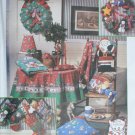 Simplicity 8806 Christmas decorations pattern ornaments angel wreath UNCUT