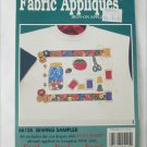 Fabric appliques iron on kit sewing items thread scissors MIP Fabric appliques iron on kit sewing items thread scissors MIP