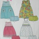 Simplicity 6072 New Look child's pattern dress sizes 1/2 1 and 2